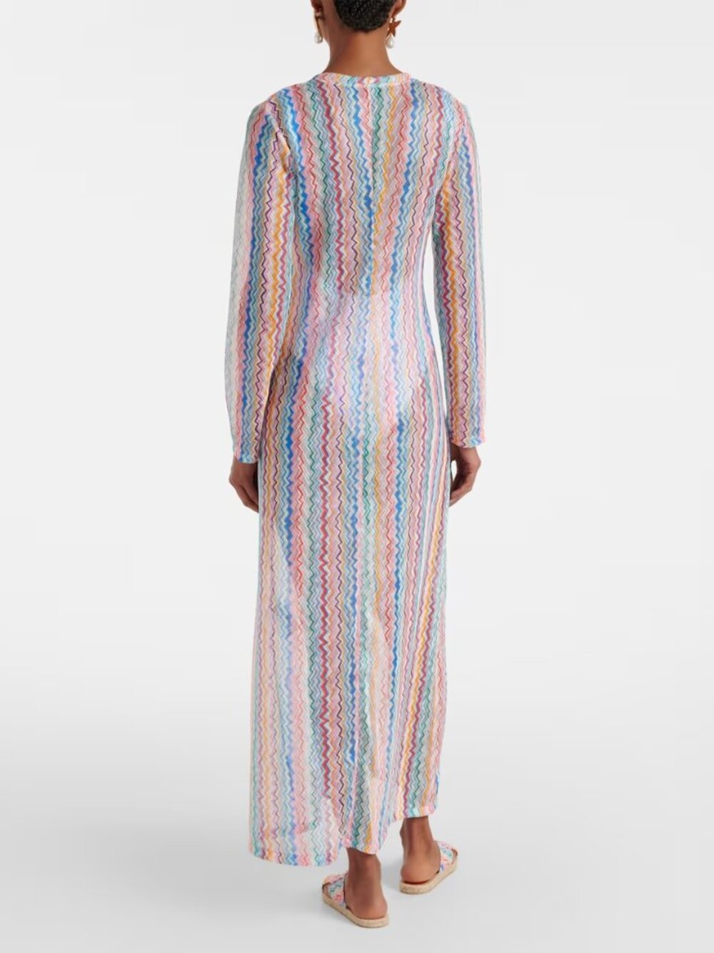 NWT Missoni Zigzag Semi-Sheer Beach Cover-Up (Exclusive Capsule) - Picture 4 of 5
